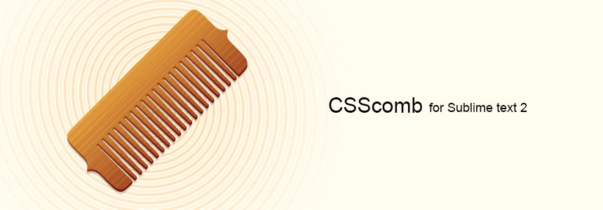 CSScomb for Sublime Text 2