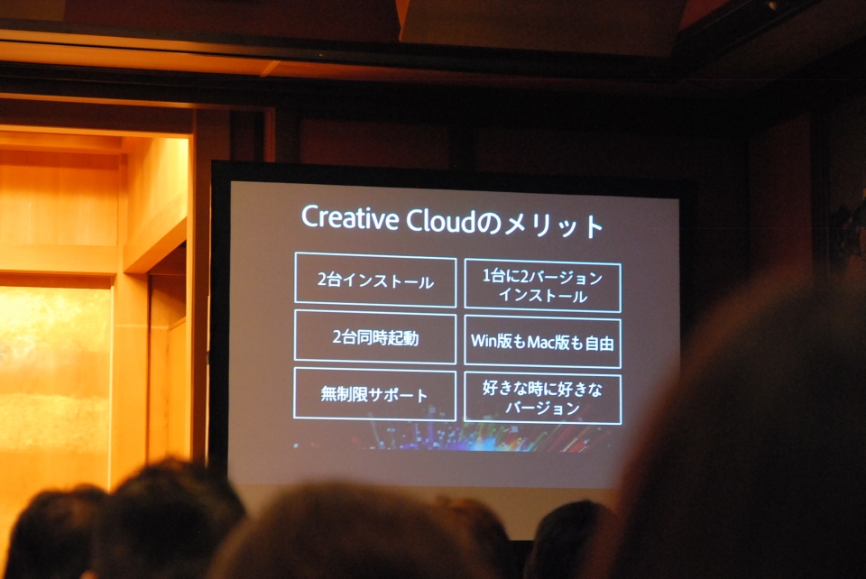 Creative Cloudのメリット
