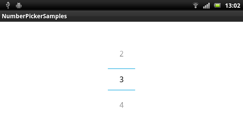 Android Tips]  から Holo テーマ の NumberPicker を使う | DevelopersIO