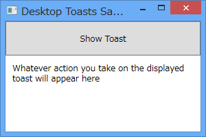 Windows Toast Notification 02
