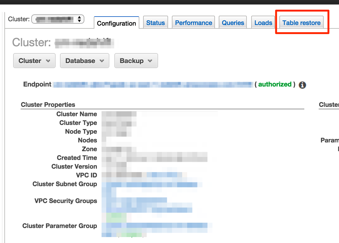Amazon Redshift 【新機能】スナップショットからのリストアがテーブル単位で可能になりました。 DevelopersIO