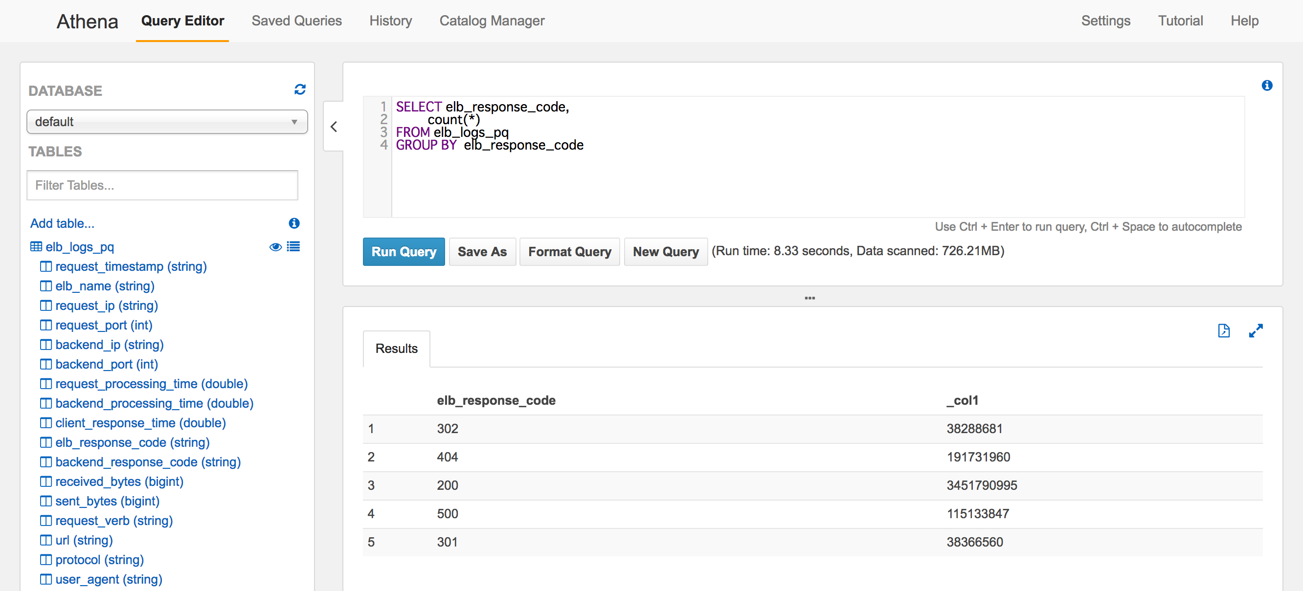 ELB のアクセスログを Parquet 形式に変換して、Amazon Athena からクエリする reinvent DevelopersIO