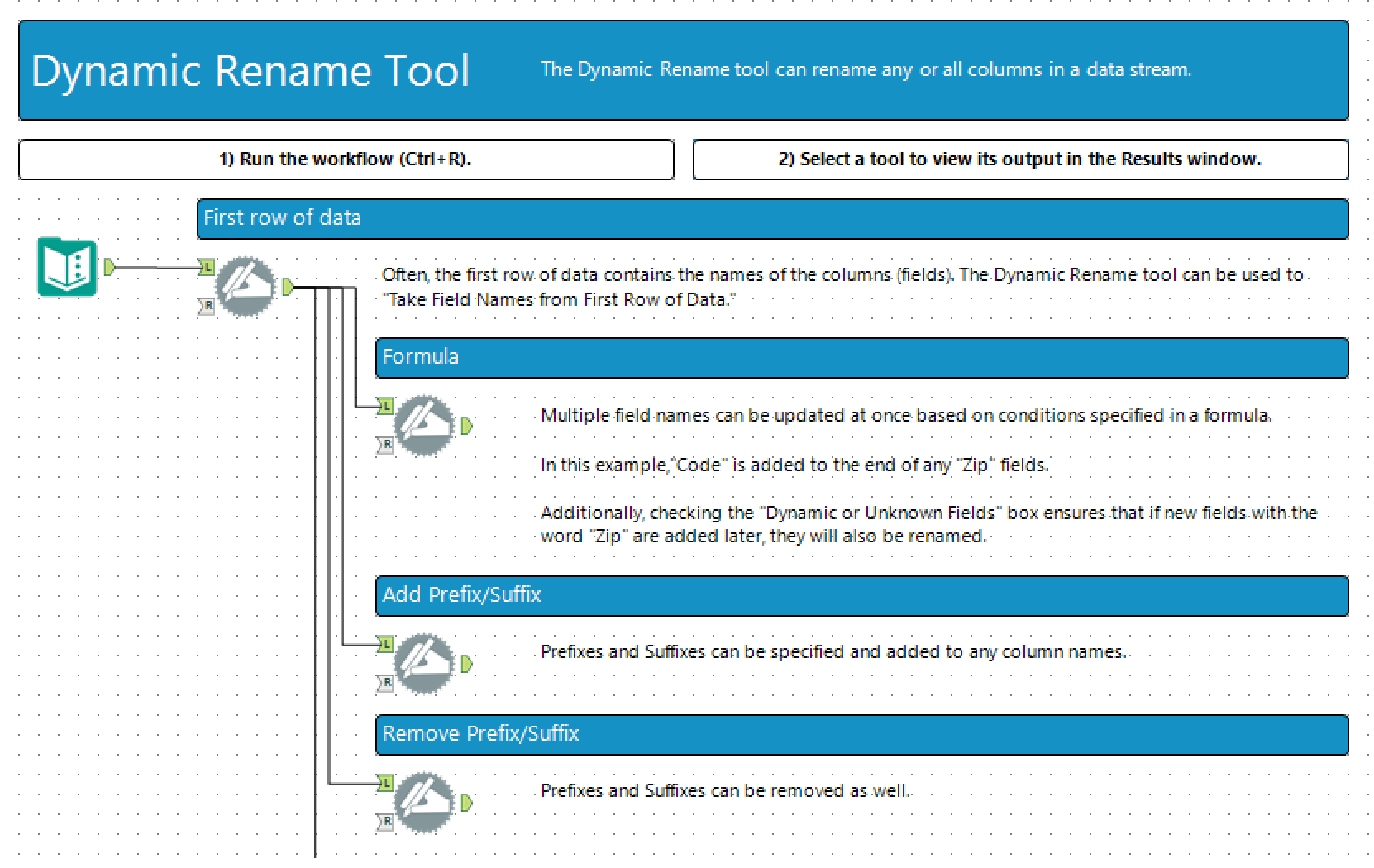 Dynamic Rename Tool AlteryxのDynamic Renameツールの話 | DevelopersIO