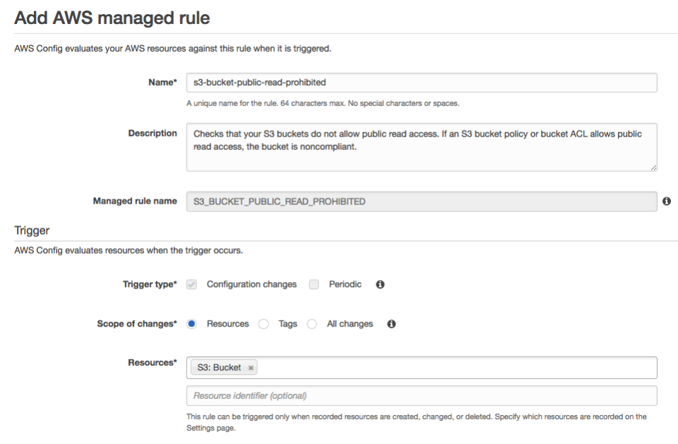 【アップデート】AWS Config RulesでS3のパブリックへの公開をチェックできるようになりました！！ DevelopersIO