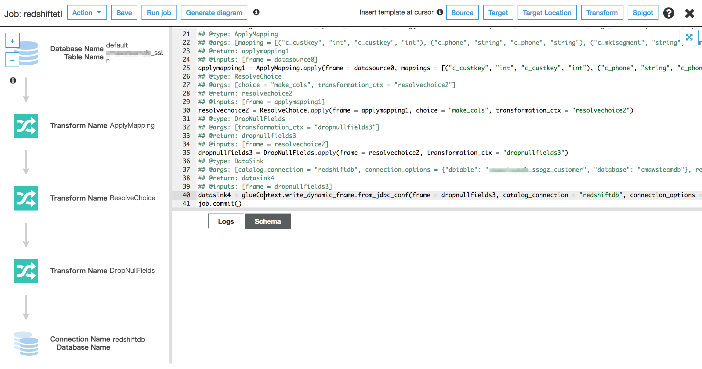 AWS Glue 実践入門:Amazon RedshiftのテーブルをETLする DevelopersIO