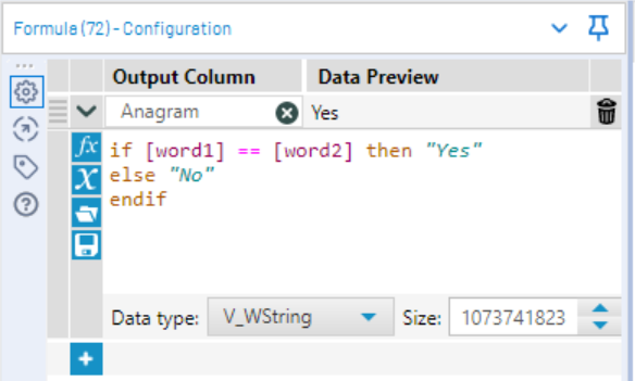 Challenge 59 Is It An Anagram アナグラムの判別 Alteryx Weekly Challenge Developersio