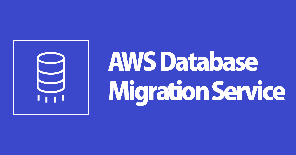 Amazon Database Migration Servicedms Developersio