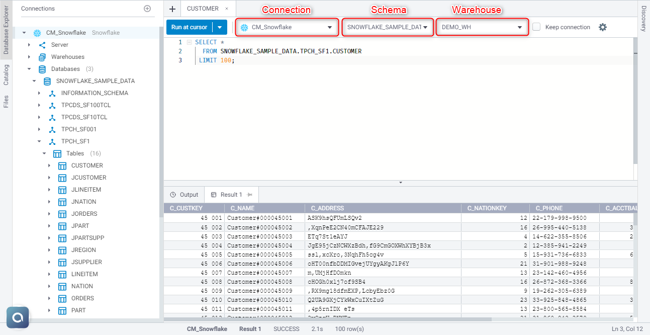 Aginity Proを利用してSnowflakeに接続してみた DevelopersIO