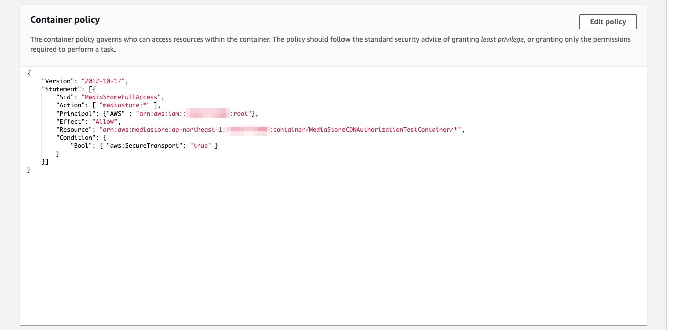 AWS Elemental MediaStoreでCDN認証してオリジン保護してみた DevelopersIO
