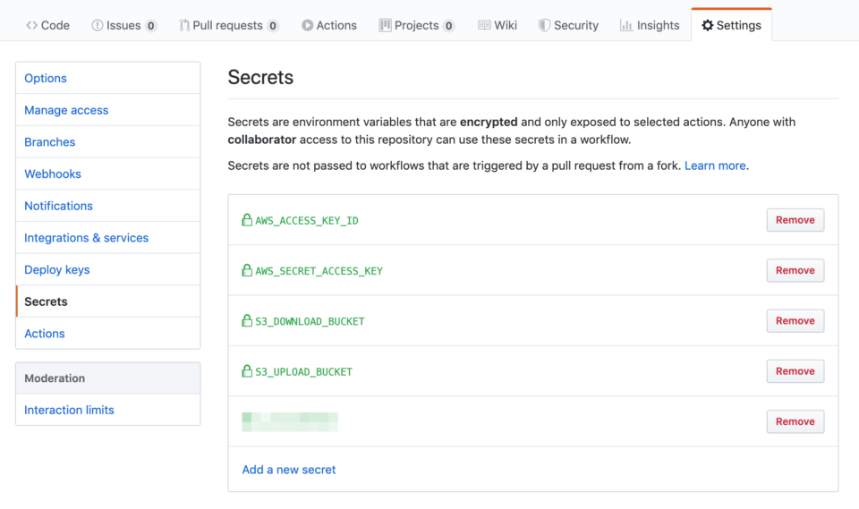 GitHub ActionsワークフローでAmazon S3のオブジェクトにアクセスする DevelopersIO