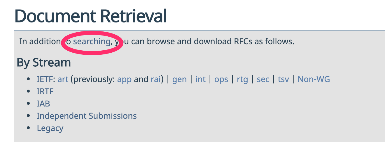 RFCを検索する「RFC Editor」を触ってみた | DevelopersIO