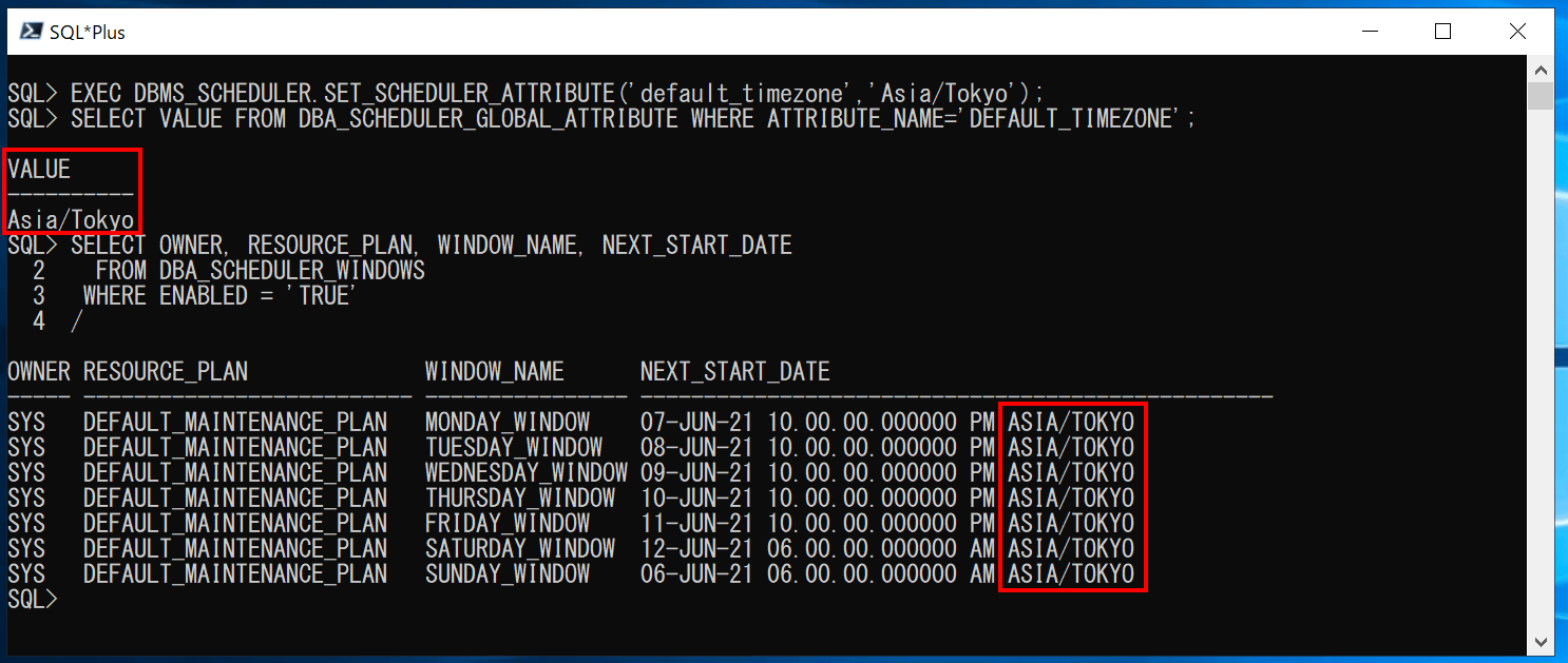 RDS for OracleでOracle Schedulerのタイムゾーンを設定する DevelopersIO