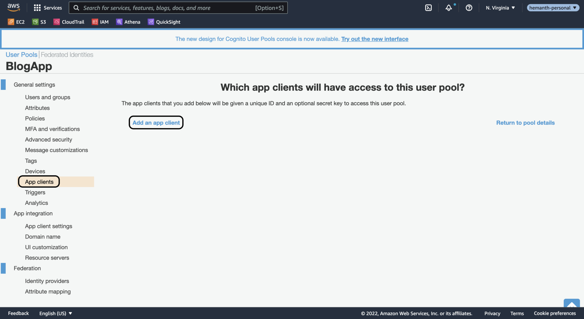Securing API Gateway using Amazon Cognito User Pools | DevelopersIO