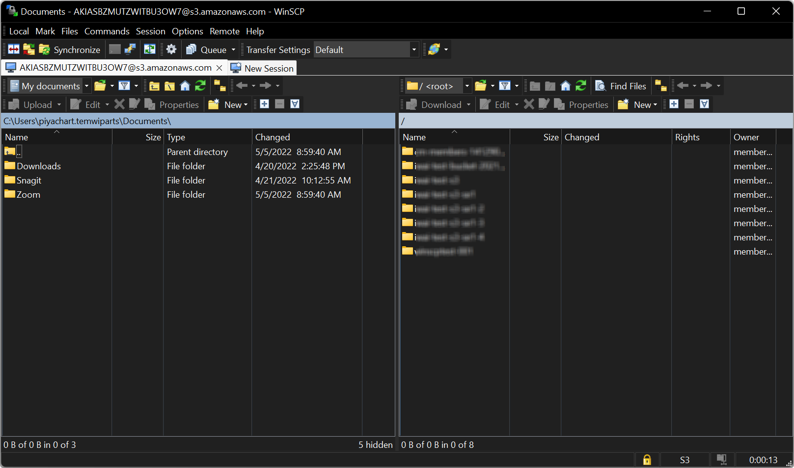 เชื่อมต่อ Amazon S3 ด้วย WinSCP DevelopersIO