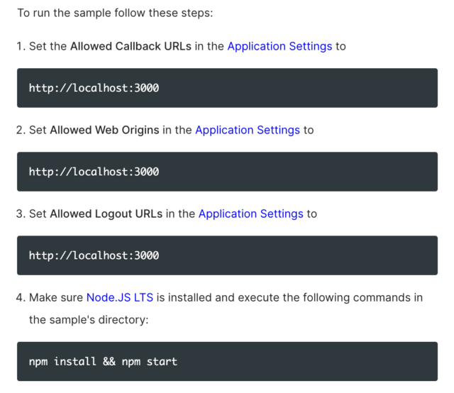 Auth0でアプリケーションを作成する