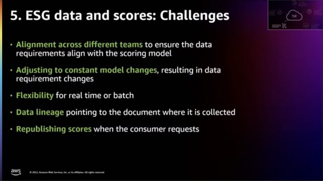 5. ESG data and scores: Challenges