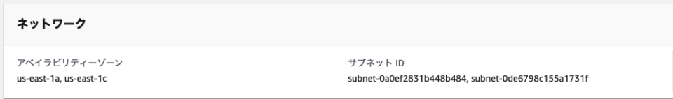 ネットワーク構成