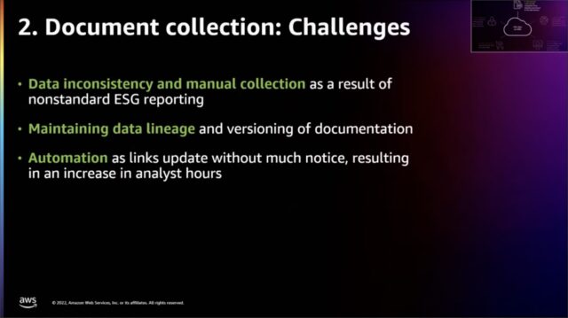 2. Document collection: Challenges