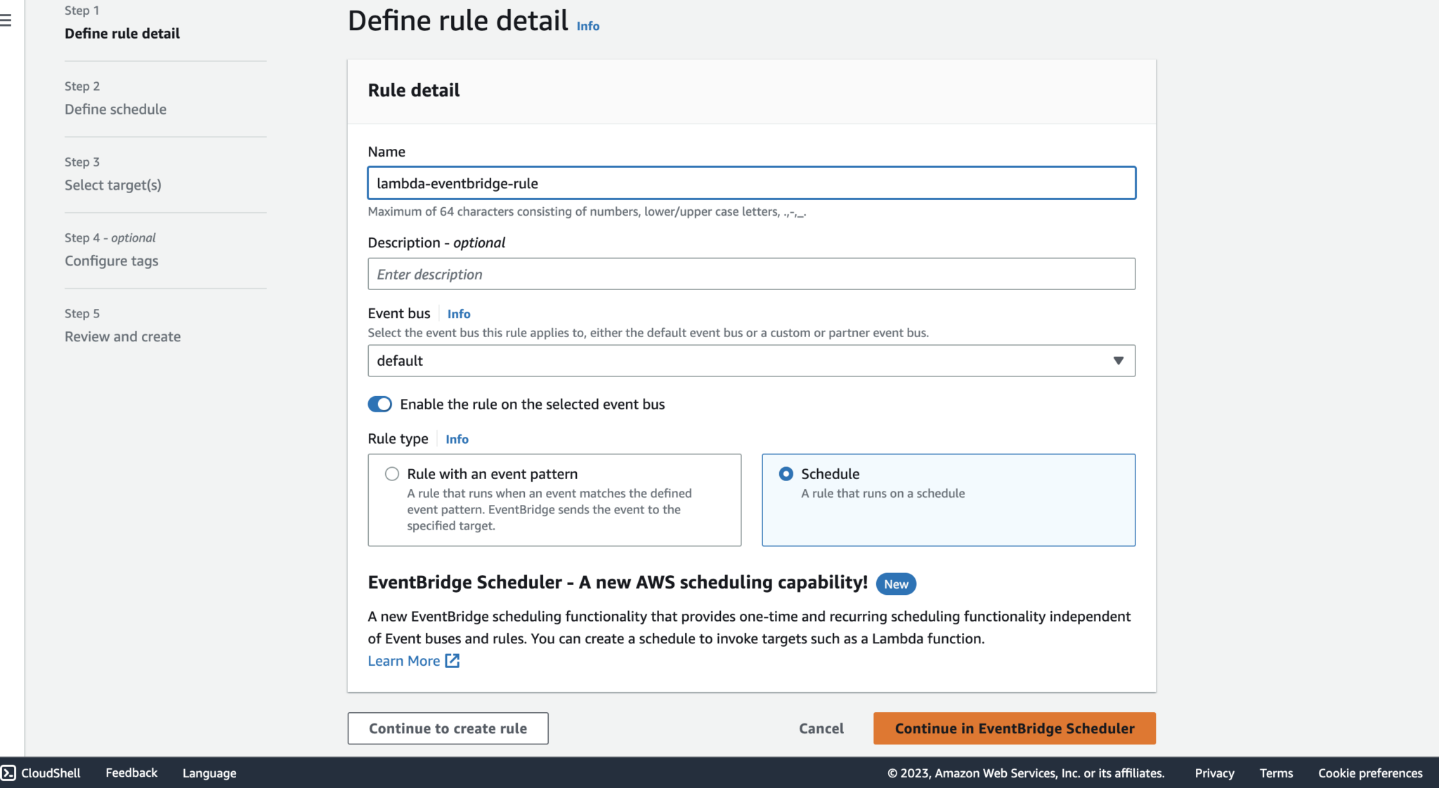 I tried scheduling a Lambda function through EventBridge | DevelopersIO