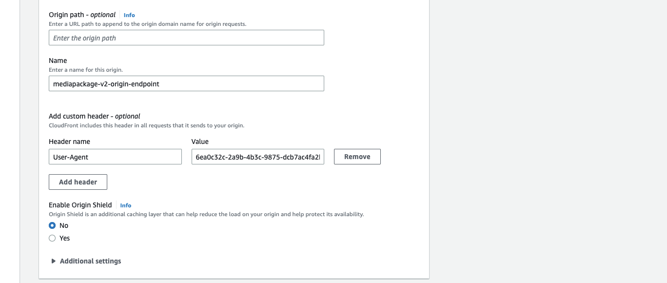 MediaPackage v2をUser-Agent HeaderでCDN認証してみた | DevelopersIO