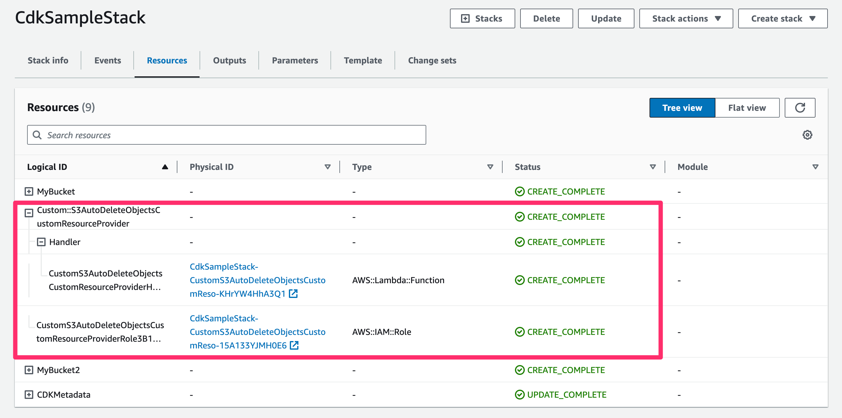 [AWS CDK] S3 Bucket class には、バケット削除時にオブジェクト自動削除もしてくれるオプション